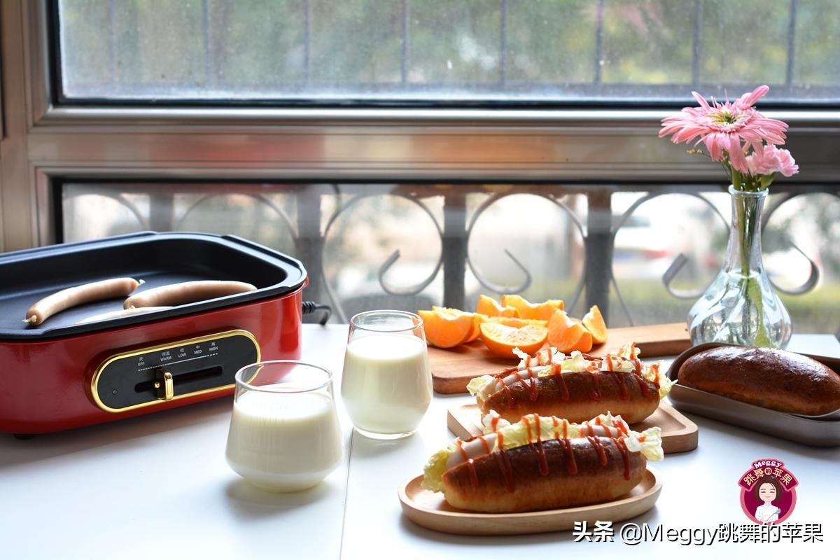 怎么自制热狗面包,热狗面包4个配方