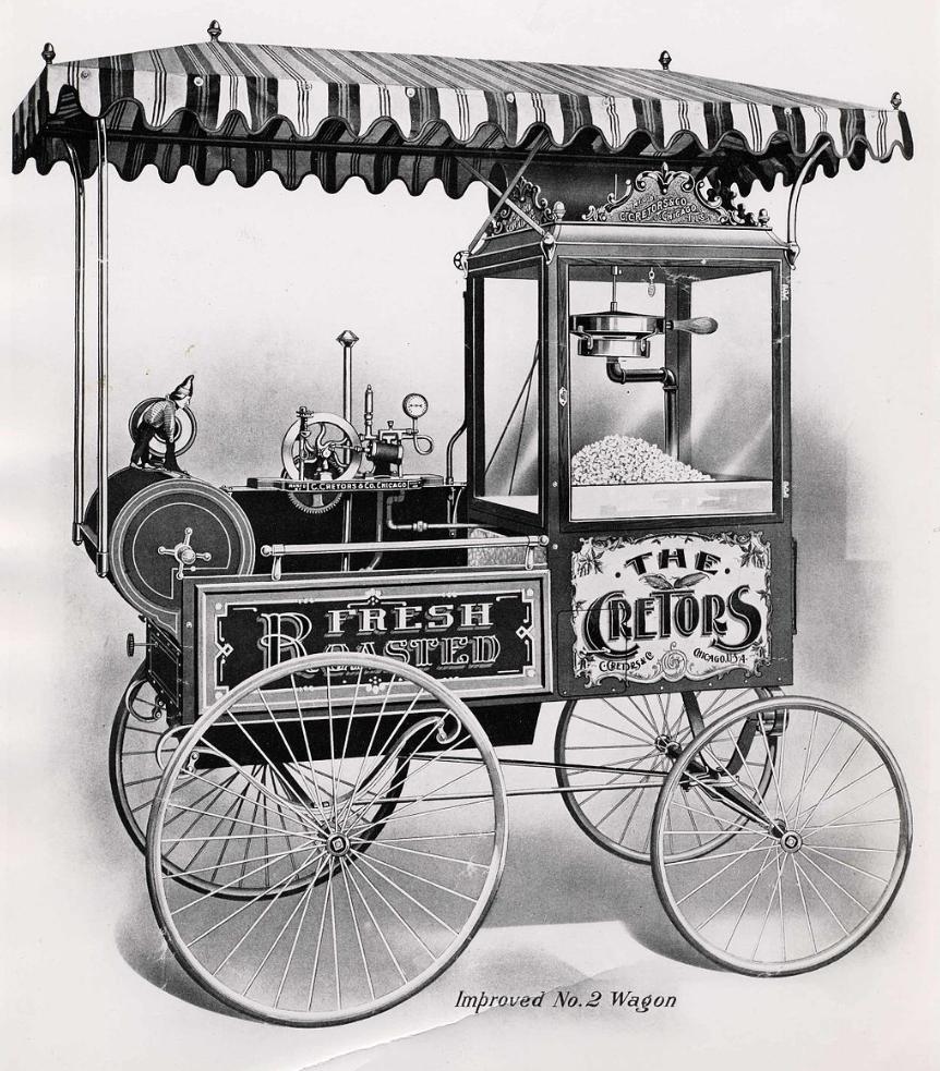 记得否：“铁葫芦”爆米花机