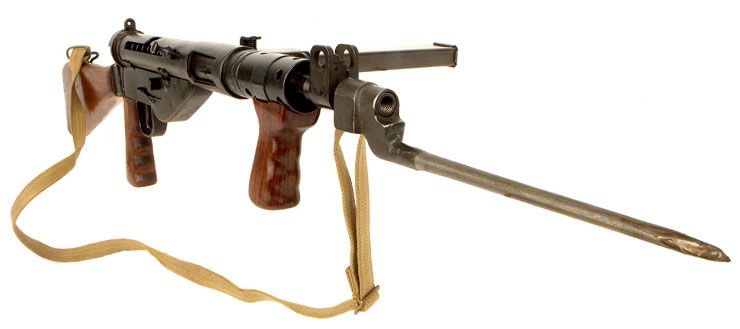 澳司登mki冲锋枪,改良之后的司登冲锋枪