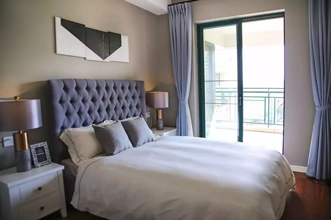 260㎡美式3居-全屋轻奢蓝精致又气派-满堂喜装饰集团