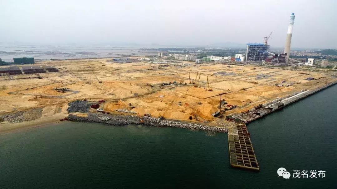 茂名博贺亿吨港口,百年梦圆100米