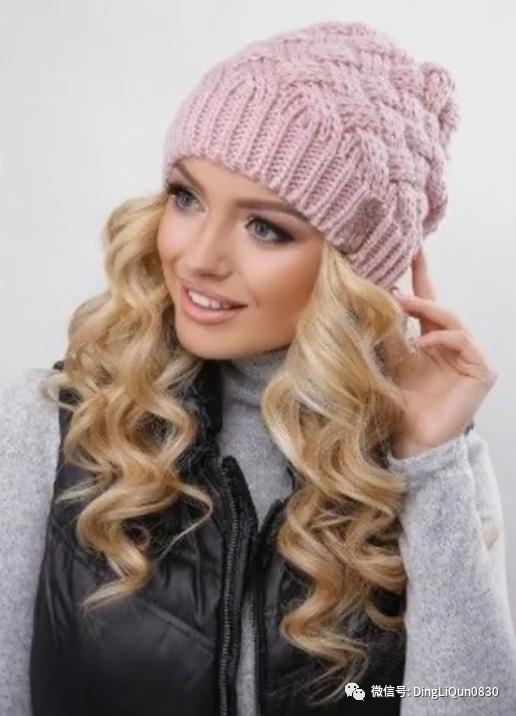 针织冬天的帽子,冬天针织帽子