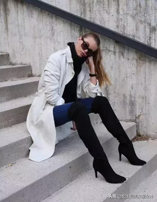 上身宽松下身紧的穿搭,上身紧下身宽怎么搭配