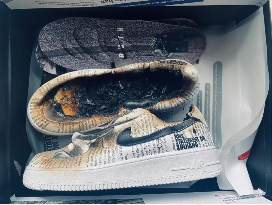 干得漂亮！寄一双莆田假鞋给耐克