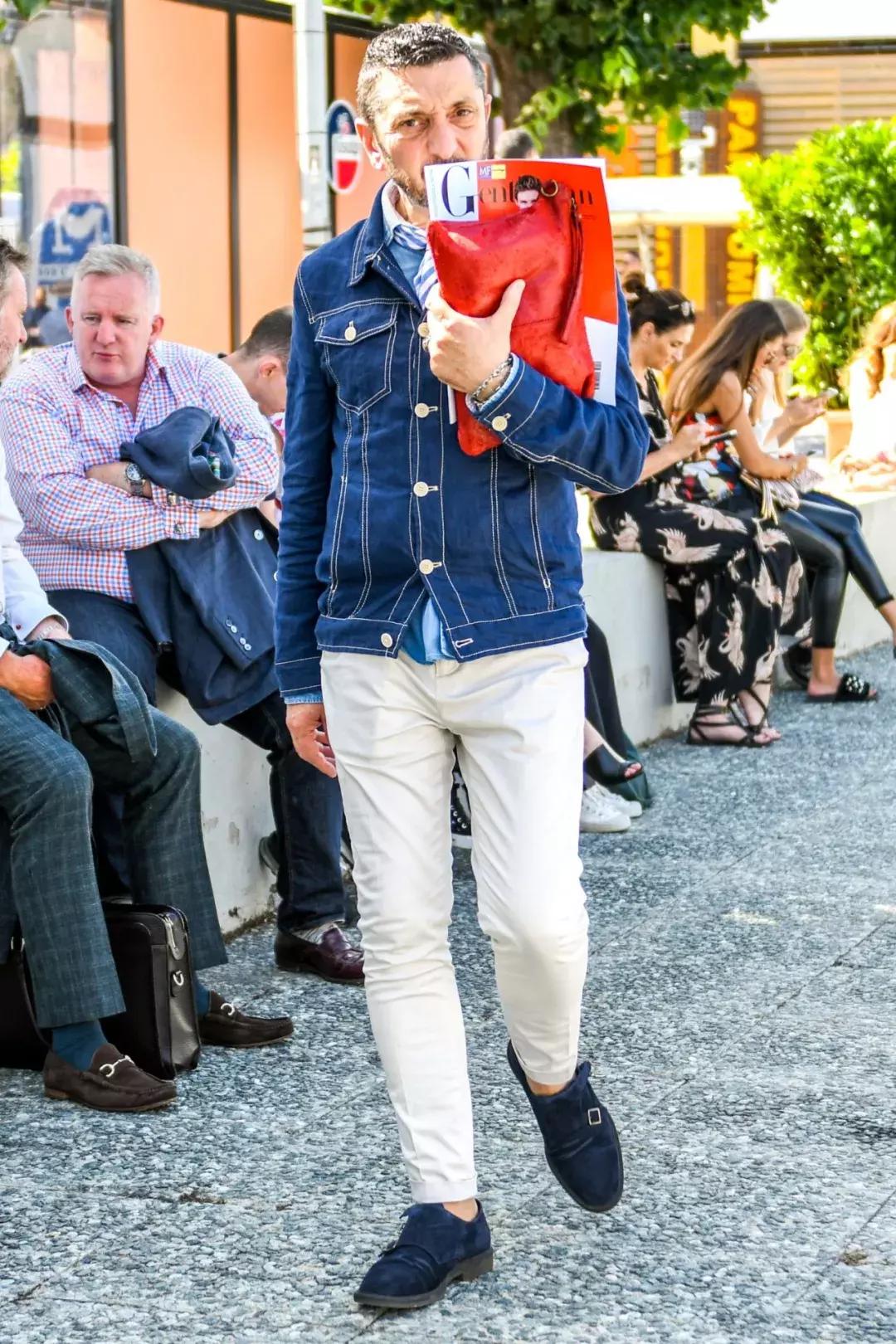 男生牛仔夹克穿搭推荐,男牛仔夹克外套穿搭技巧