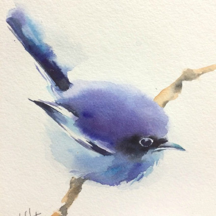 水彩表达情绪,水彩积极向上的画