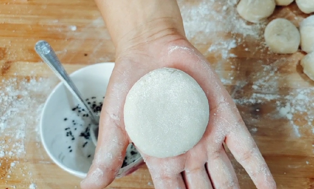 脆皮油炸流心糖糕做法,油炸糖糕配方做法