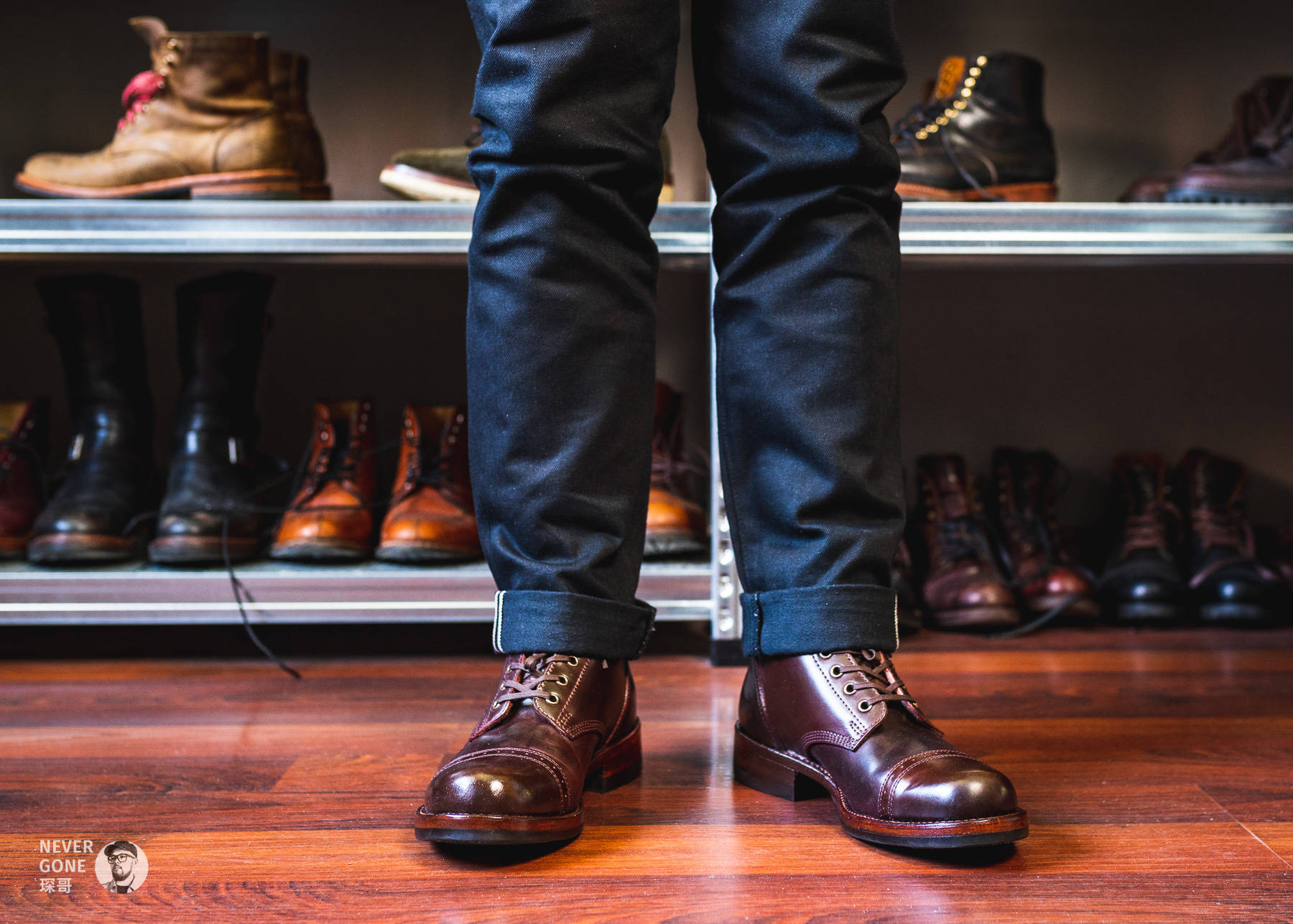 “靴皇”之一？要价10000的JulianBoots马臀皮工装靴开箱