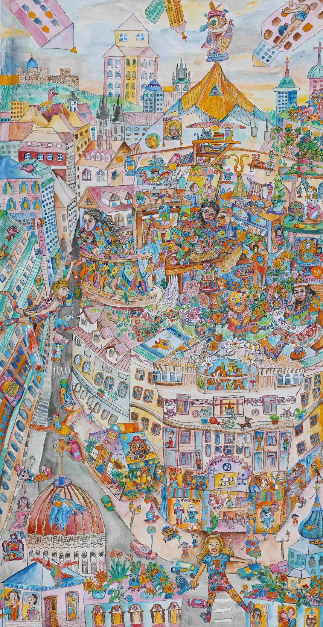 艺术者付甦丁典：香画王国与浪漫仙境