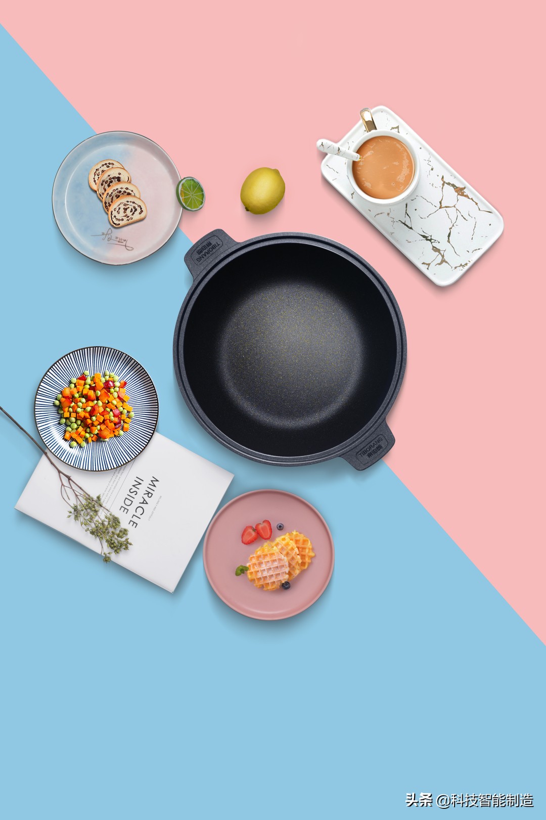 没有一口好锅，如何展现我大厨的手艺，七层昂贵涂层就为一口好锅