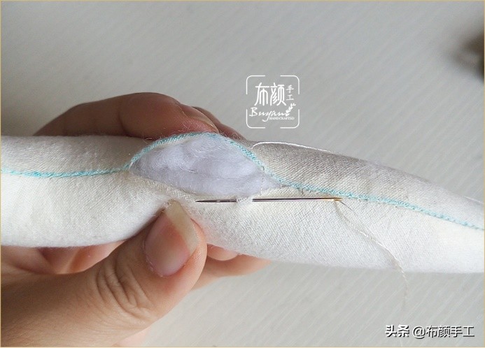 布艺兔子玩偶手工,牛仔布艺小熊手工