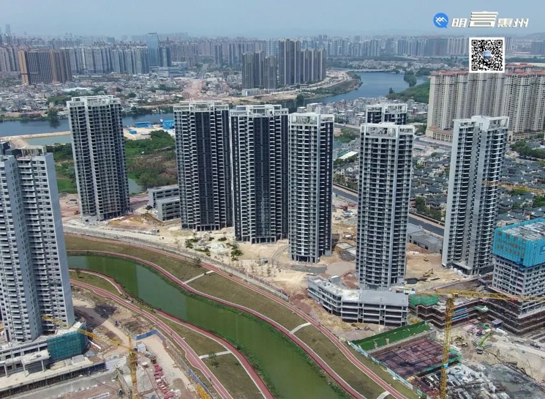 独家|就在金山湖,超64万㎡的惠州地标综合体建的怎样了?