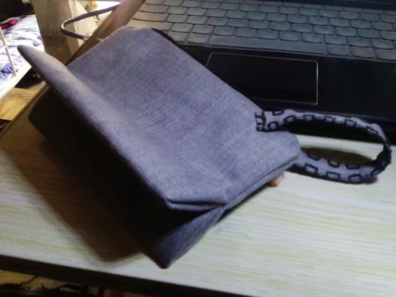 手工织的小包包,口罩手工小包包