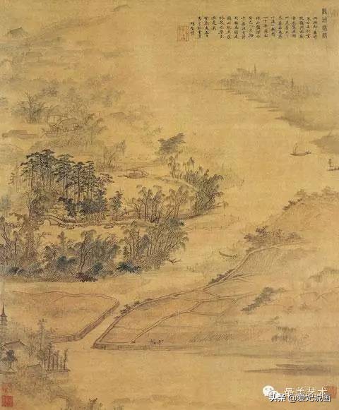 明代山水名画,明代山水书法作品欣赏