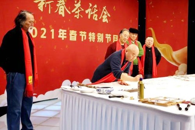 著名画僧史国良,出家的画家史国良