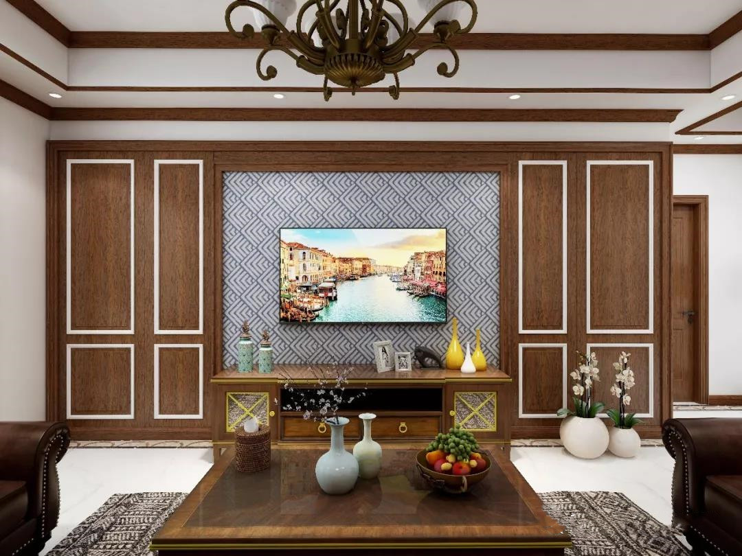 漂亮！原来，开洋木门有这么多背景墙样式可以选