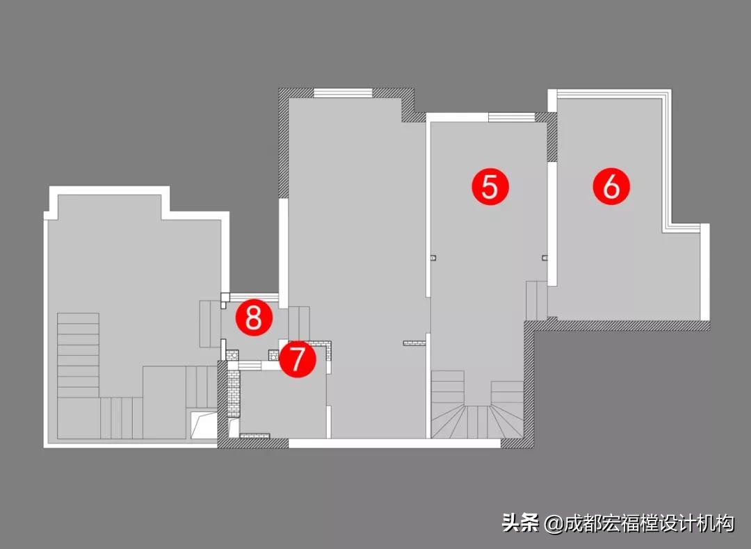 跃层意式极简风背景墙,北欧风电视背景墙小户型