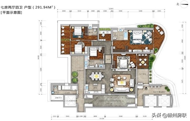 各种户型图片大全,十种户型图解大全