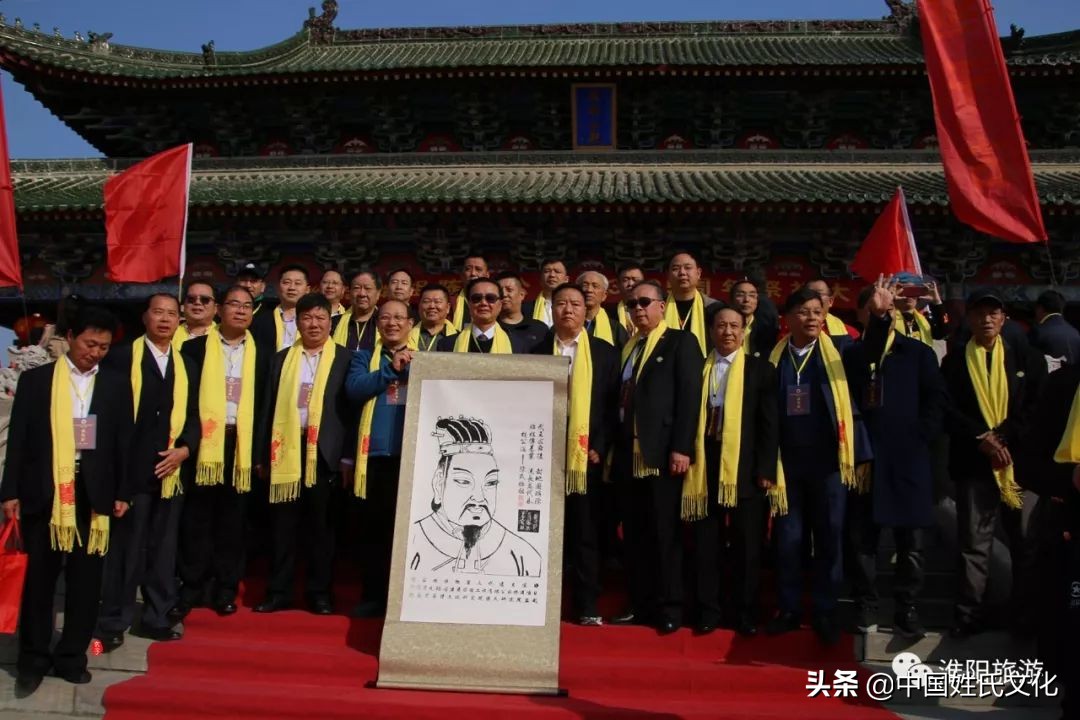 河南周口市淮阳区陈胡公祠,2024年陈胡公后裔淮阳清明祭祖