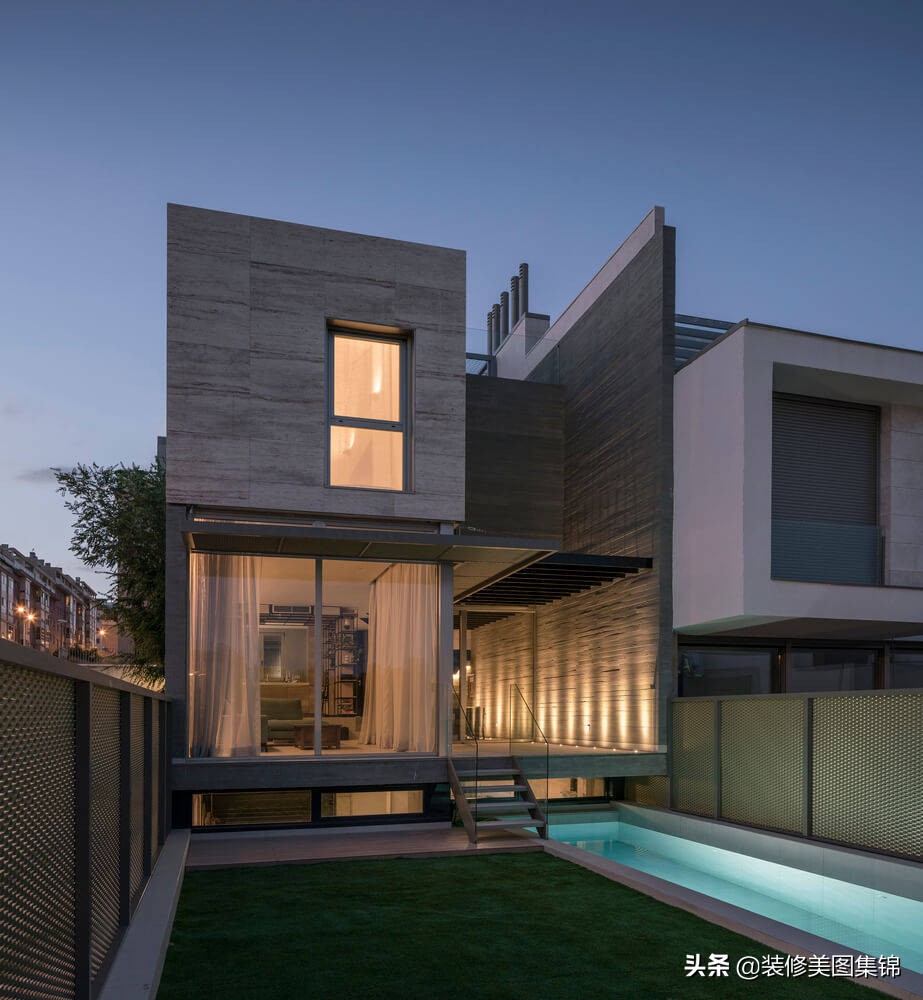 西班牙马德里房屋设计,西班牙马德里住宅