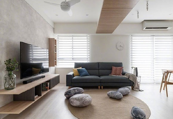 玻璃隔断墙客厅效果图,玻璃隔断客厅墙装修效果图