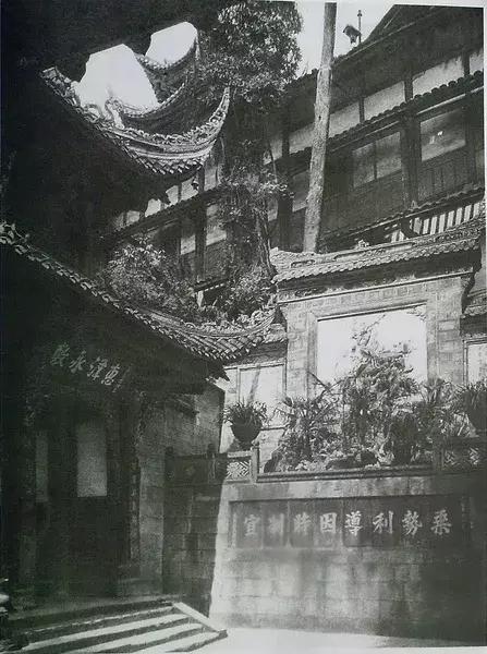 100年前中国风景建筑老照片,两亿多年前的景观