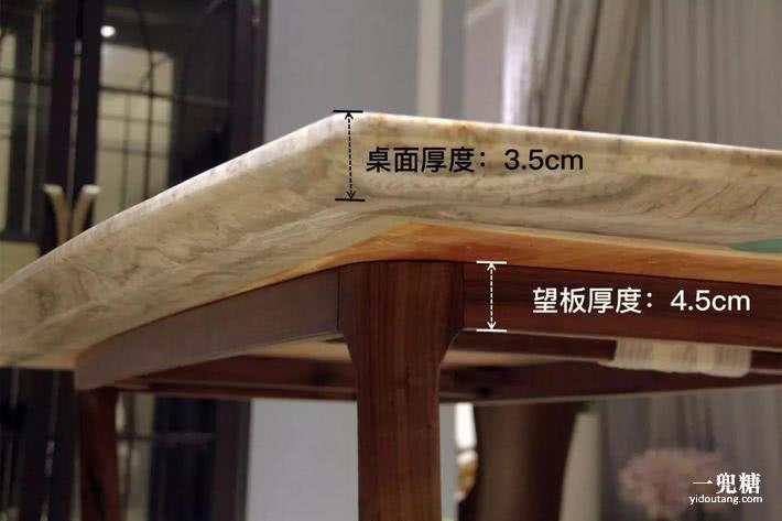 纯天然大理石餐桌黑白灰,大户型大理石餐桌推荐