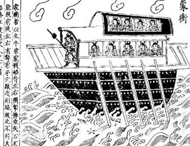 不仅有撞击和火攻,还有炮车和“水雷”,三国水战远比想象的精彩