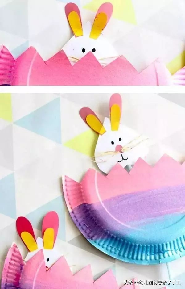 二十四节气纸盘手工制作春分,一次性纸盘手工制作大全视频