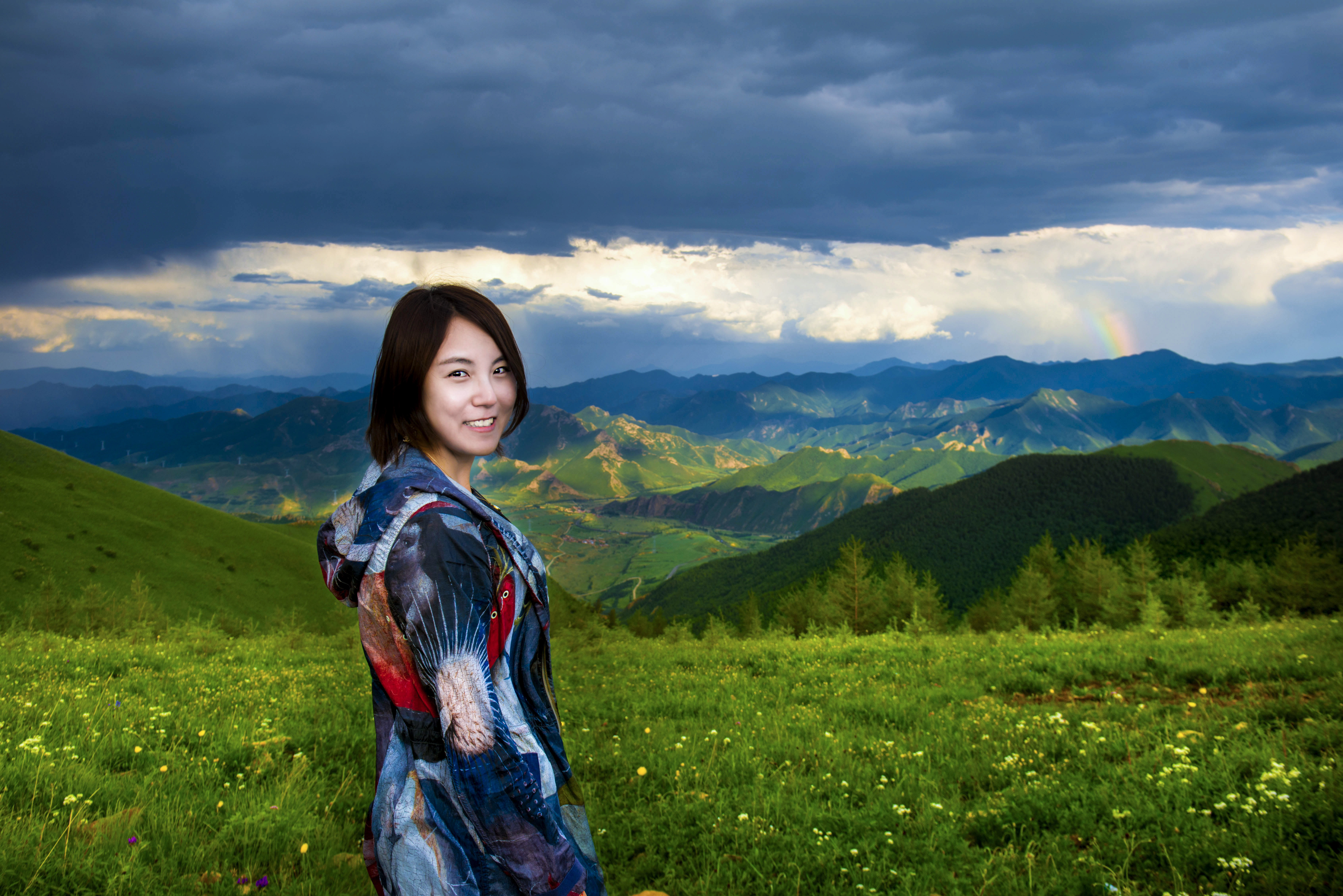 坝上草原照片高清图片,坝上草原风景图100张