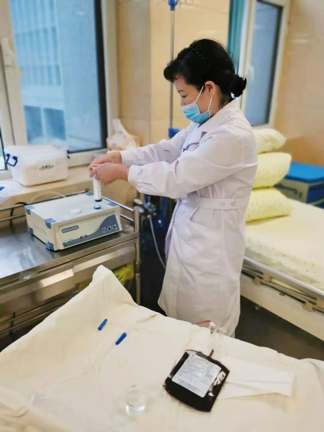 洗血疗法排毒方法视频讲解,三氧净血疗法视频