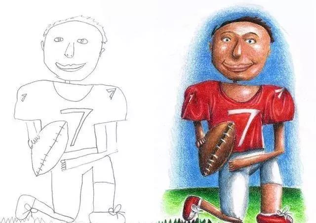 老爸爆改女儿的灵魂涂鸦,登上TED,创造出最有爱的艺术合作!