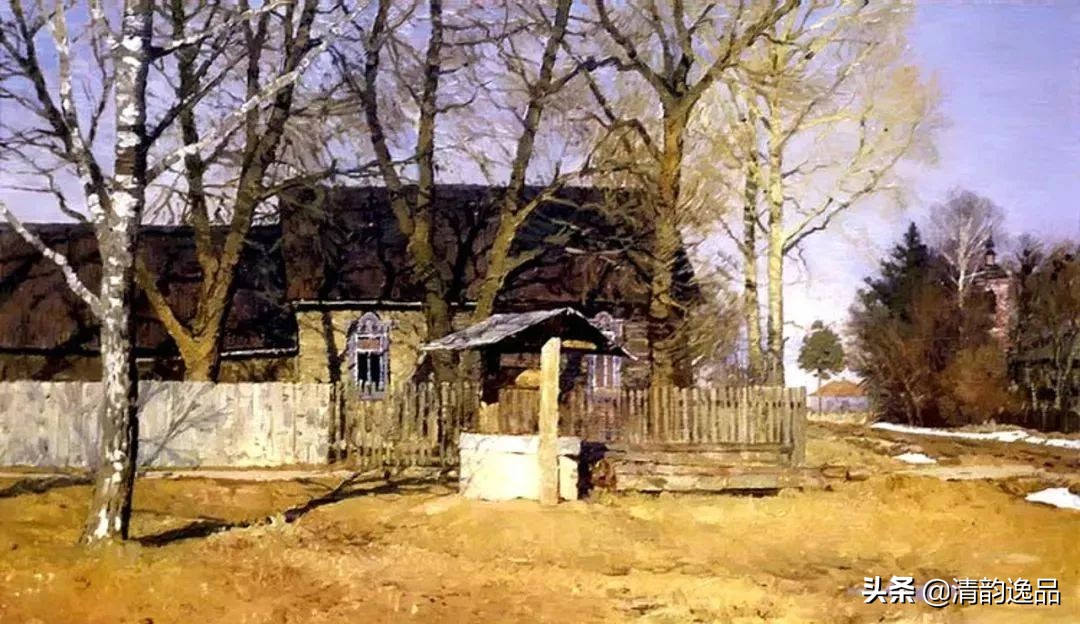 俄罗斯画家经典油画风景作品欣赏,俄罗斯艺术家尤金油画