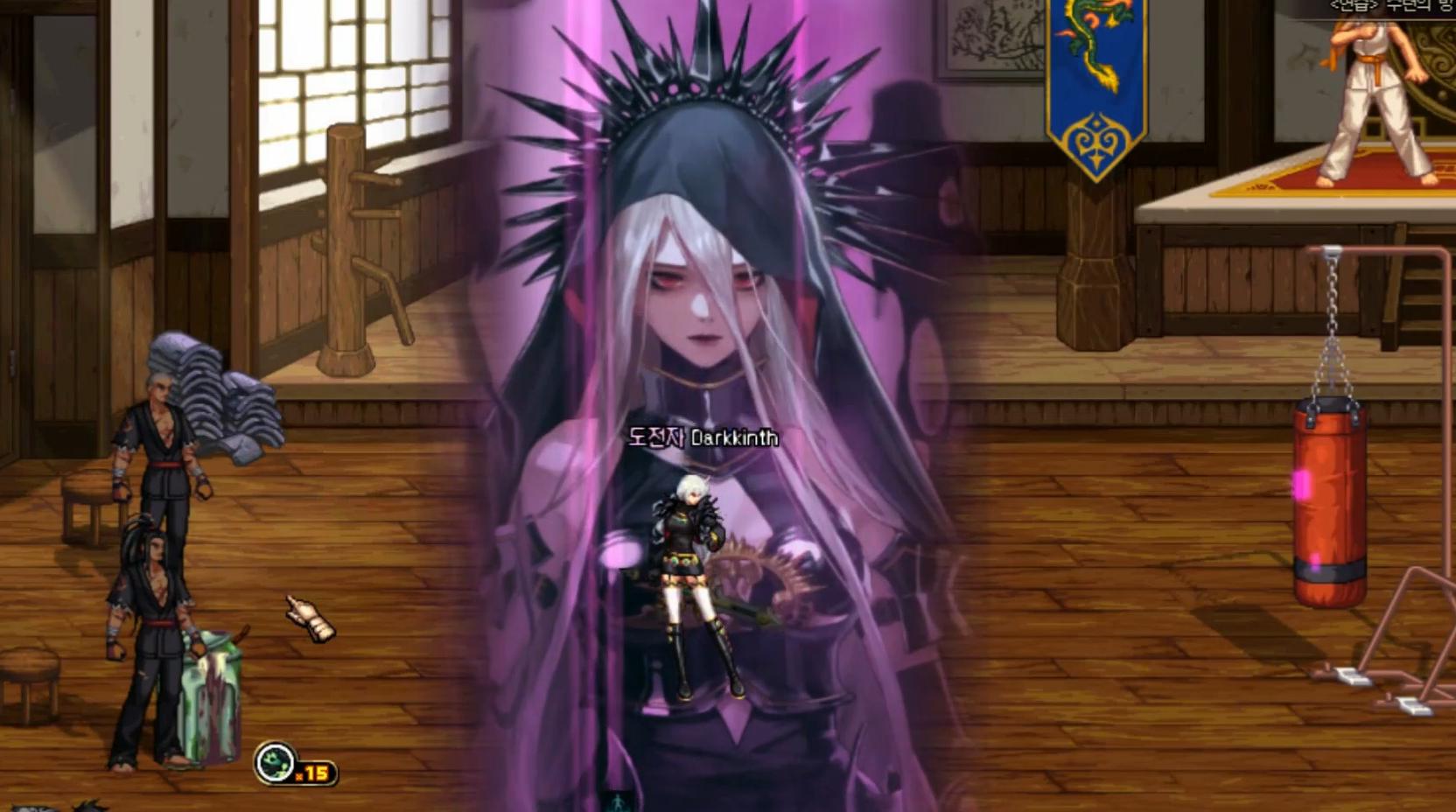 DNF：女鬼剑全职业三觉站街效果展示，三觉后加BUFF自带插画特效