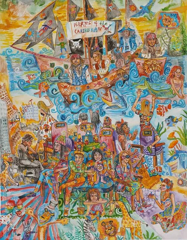 艺术者付甦丁典：香画王国与浪漫仙境