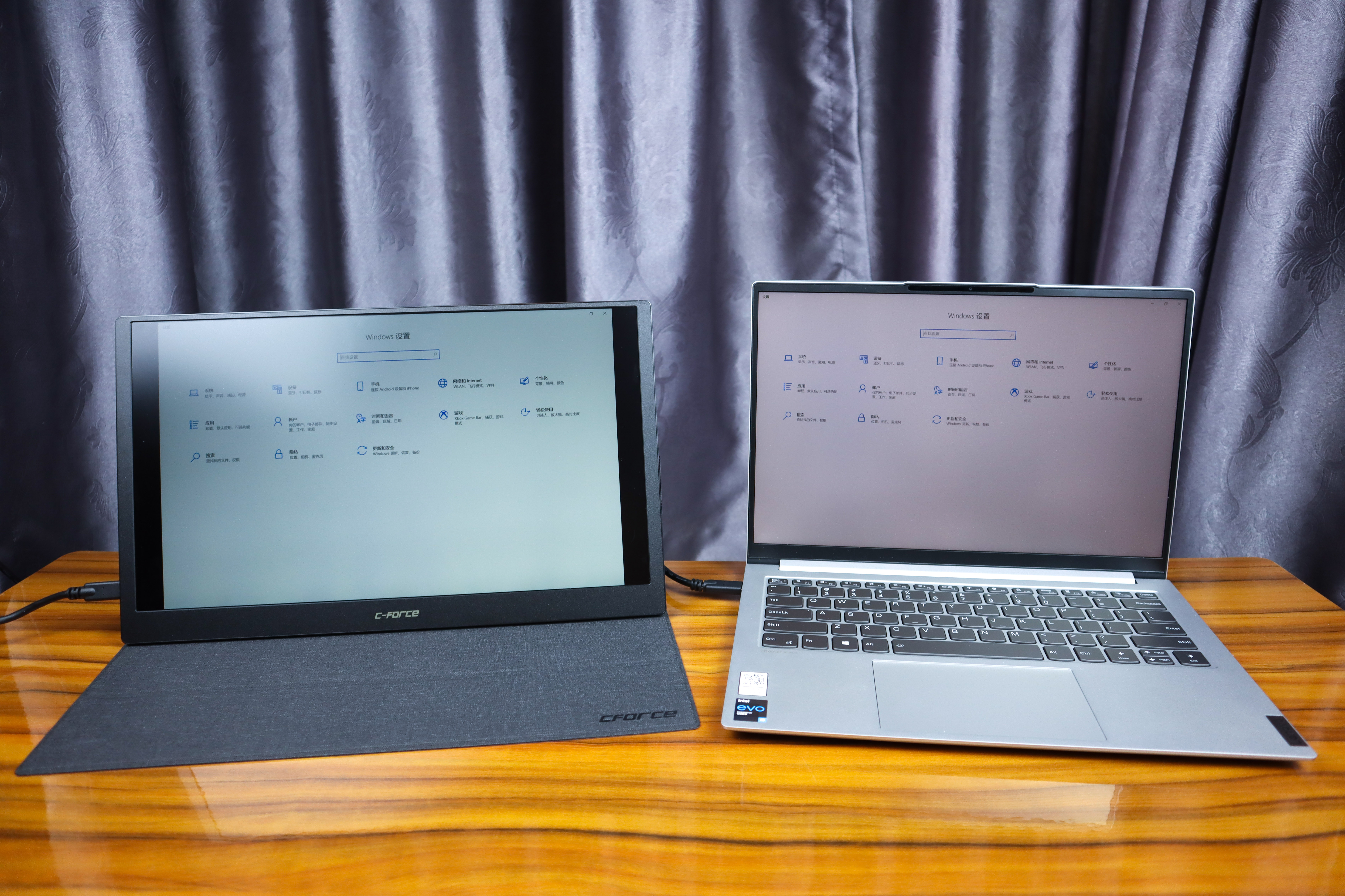 cforce便携显示屏011x,cforce便携屏幕评测