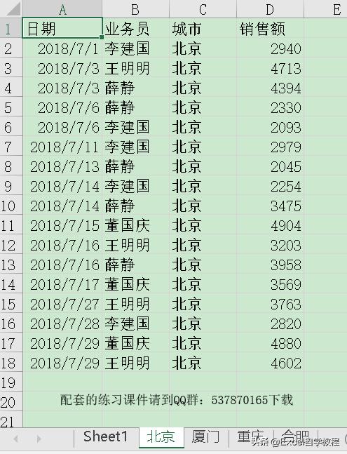 excel如何快速拆分独立工作表,excel技巧大全拆分工作表