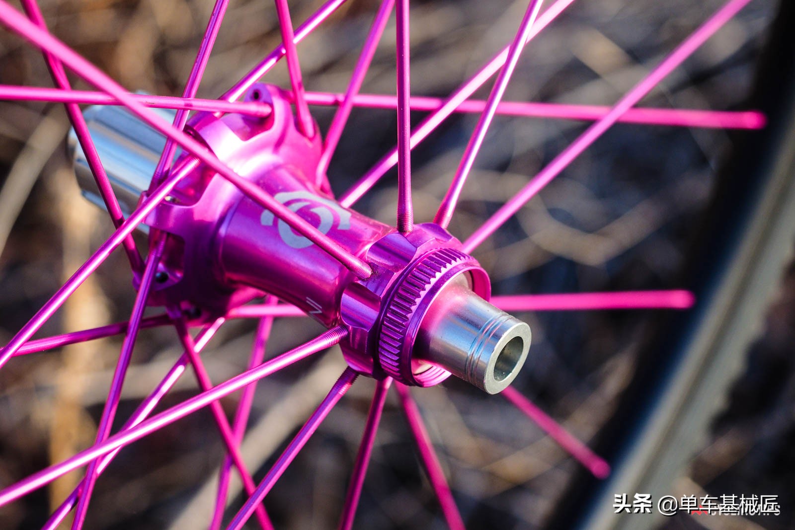是什么赋予了这对轮组如此僵硬的骑行体验？是骚气的玫红色吗？