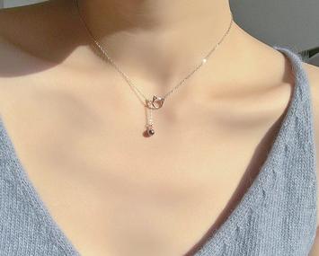 锁骨链显瘦款式,戴了颈链感觉力大无穷