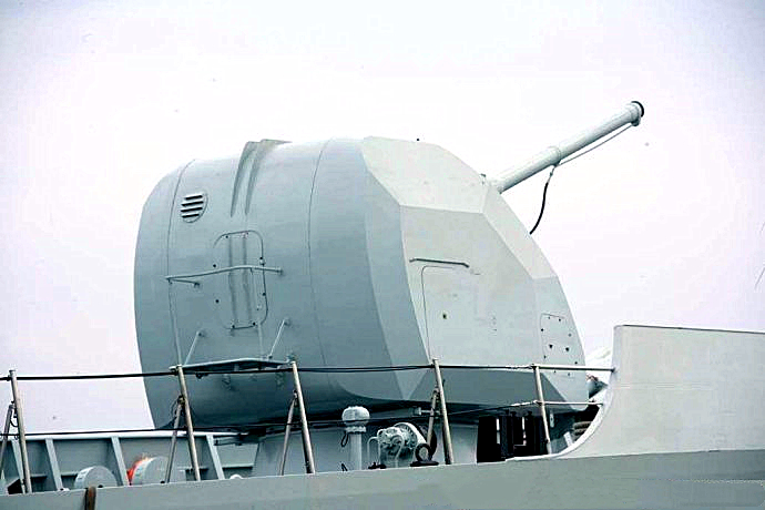 大口径舰炮发展历程,新中国海军大口径舰炮