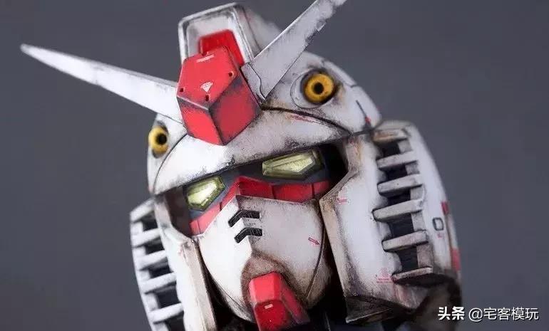 元祖高达旧化涂装教程,高达元祖造型大全