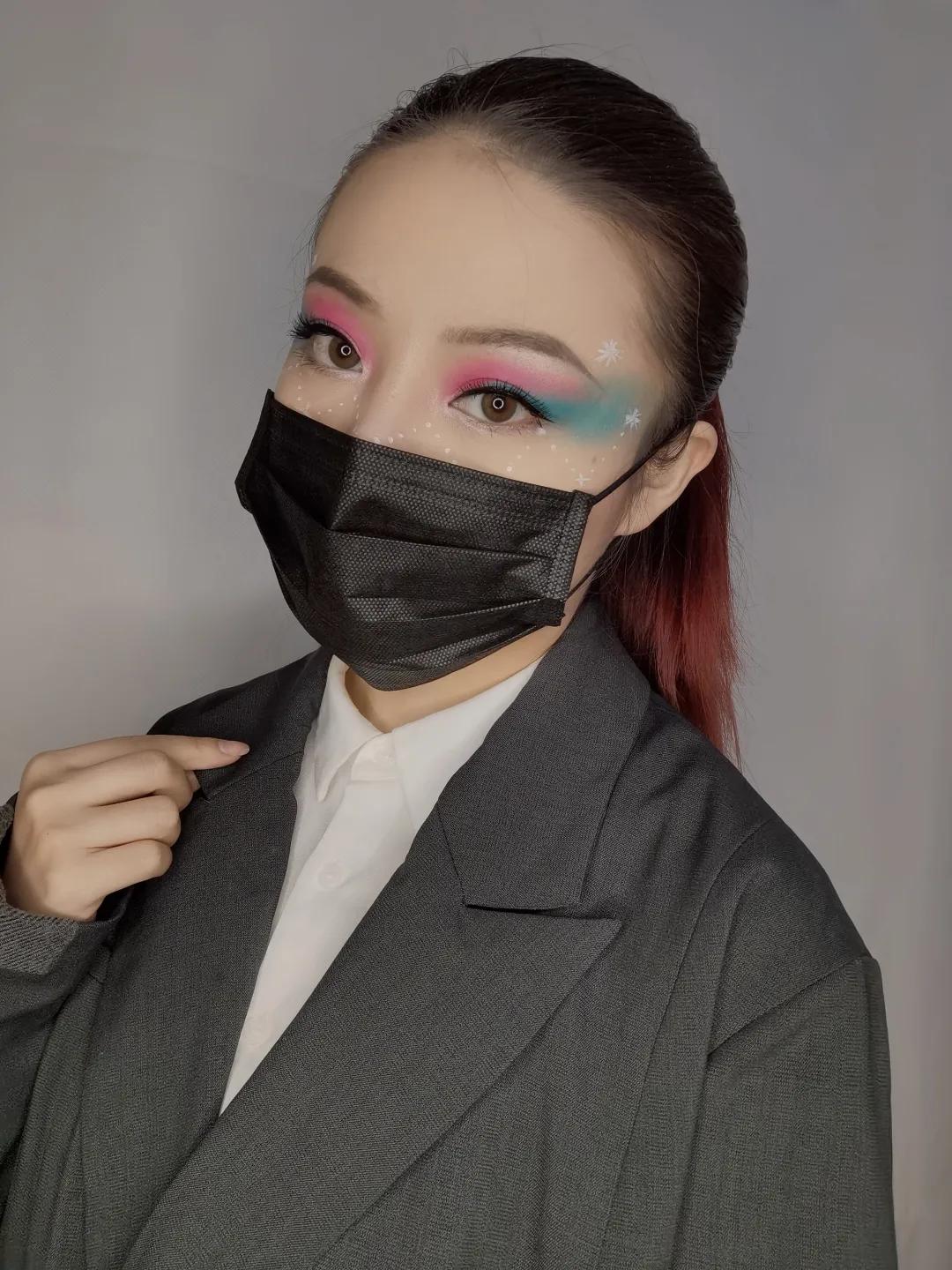 口罩也挡不住我的美,切磋1/2张脸你选谁