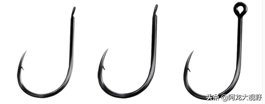 钓鱼钩的种类及图解,初学钓鱼鱼钩的选择图解