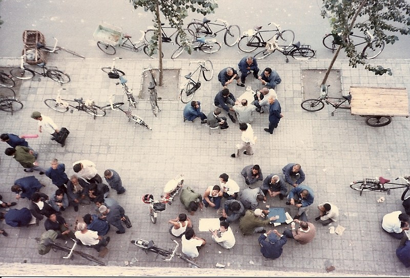 公园老大爷摆的棋,公园大爷象棋水平多高