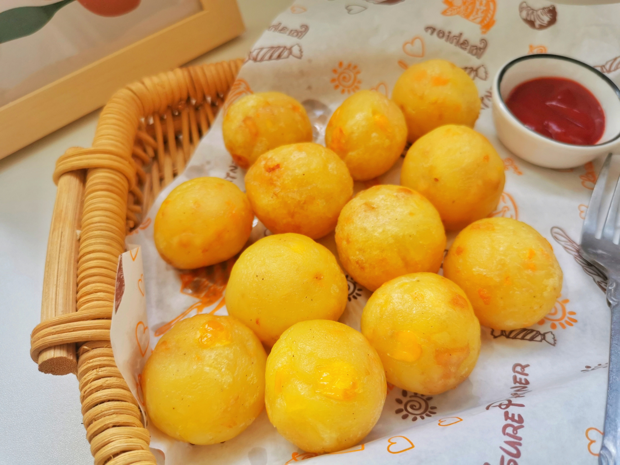 土豆的最新吃法没有面包糠,土豆又有一个新吃法糖醋土豆片