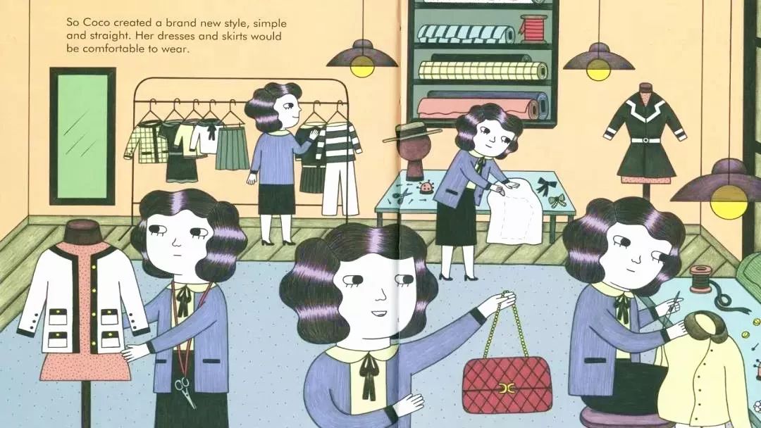 香奈儿可可儿童版,cocochanel英文绘本