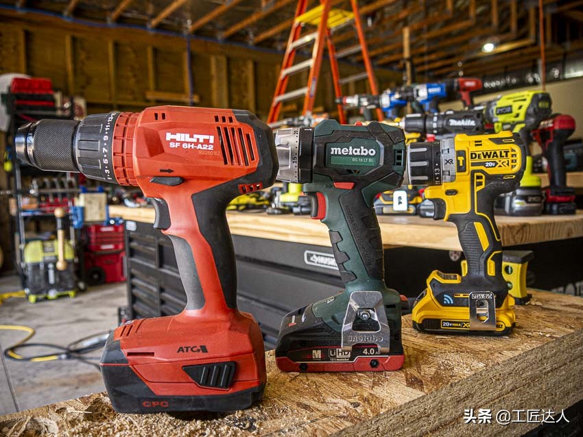 尺寸最短的12v电钻测评,18v电钻大比拼