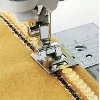 怎样用缝纫机压脚包布边,缝纫机各种压脚的用法