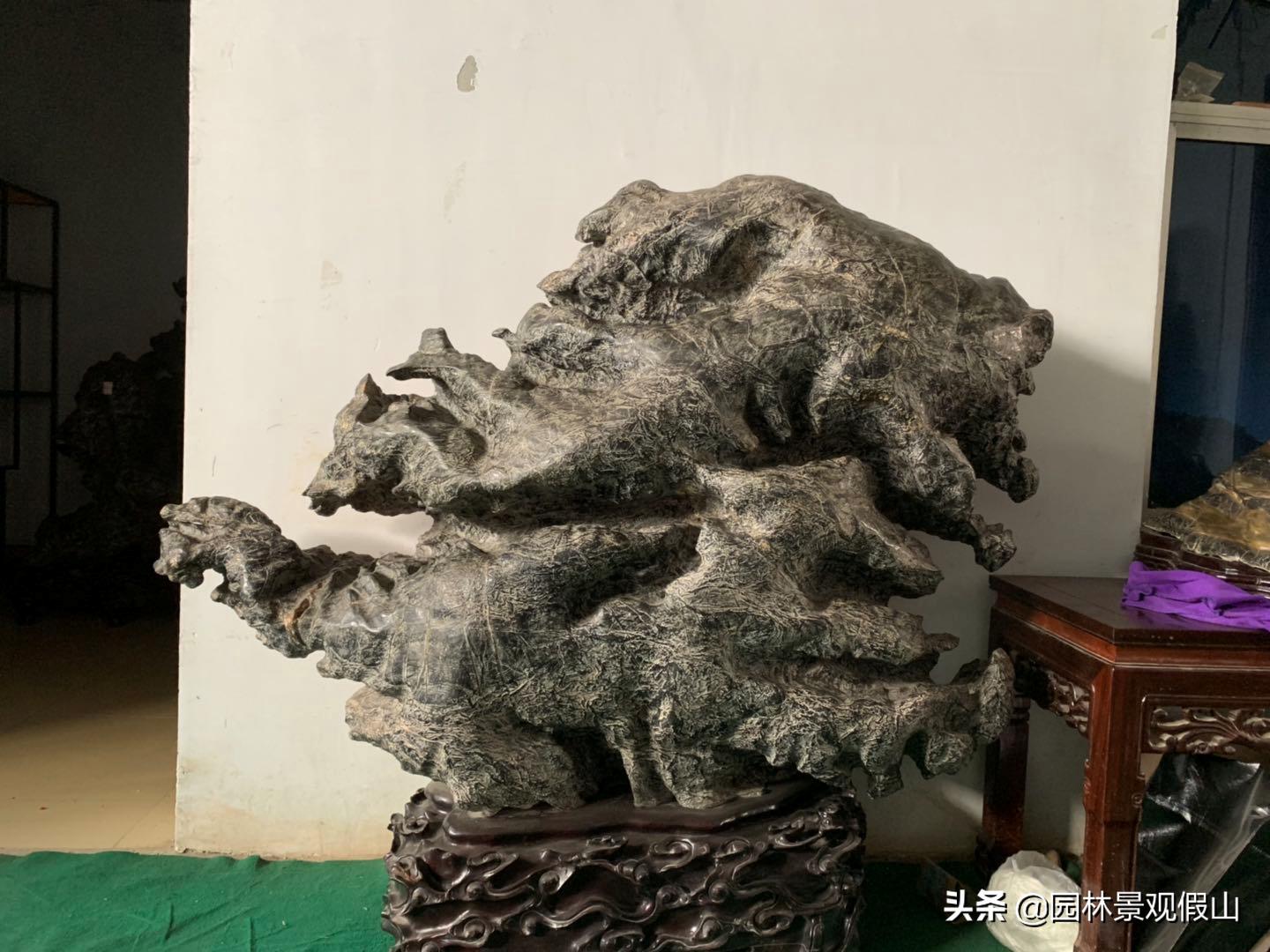 庭院灵璧石精品,庭院影壁景观石