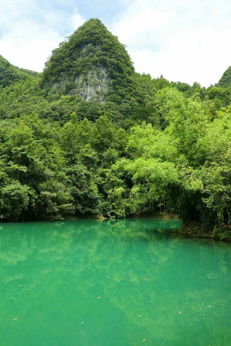 地球上的绿腰带贵州荔波小七孔,世界的绿宝石荔波